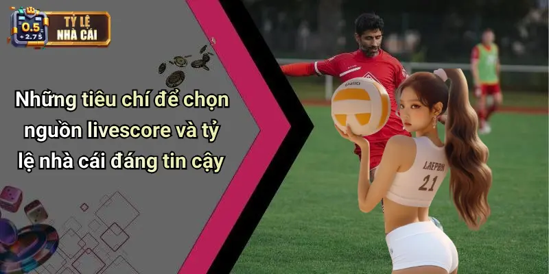 Những tiêu chí để chọn nguồn livescore và tỷ lệ nhà cái đáng tin cậy