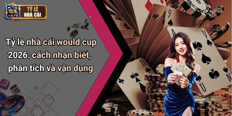 Tỷ lệ nhà cái would cup 2026: cách nhận biết, phân tích và vận dụng