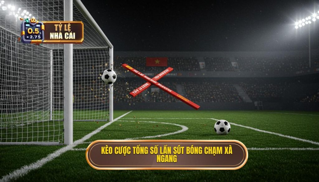 Kèo cược tổng số lần sút bóng chạm xà ngang