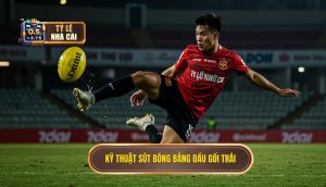 Kỹ thuật sút bóng bằng đầu gối trái