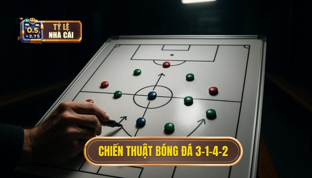 Chiến thuật bóng đá 3-1-4-2