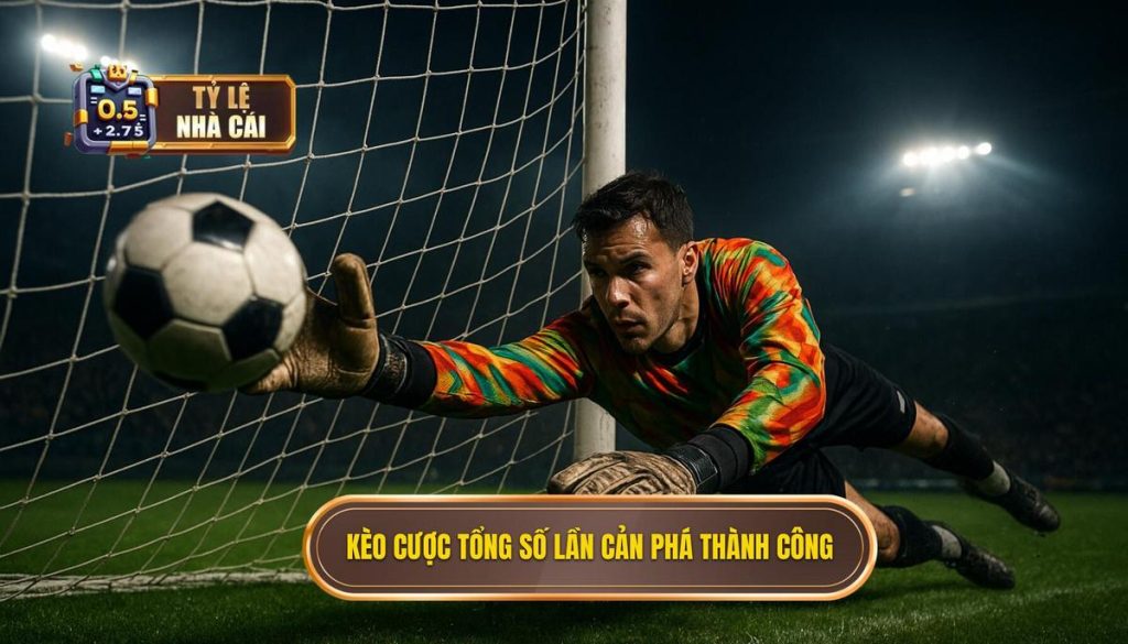 Kèo cược tổng số lần cản phá thành công