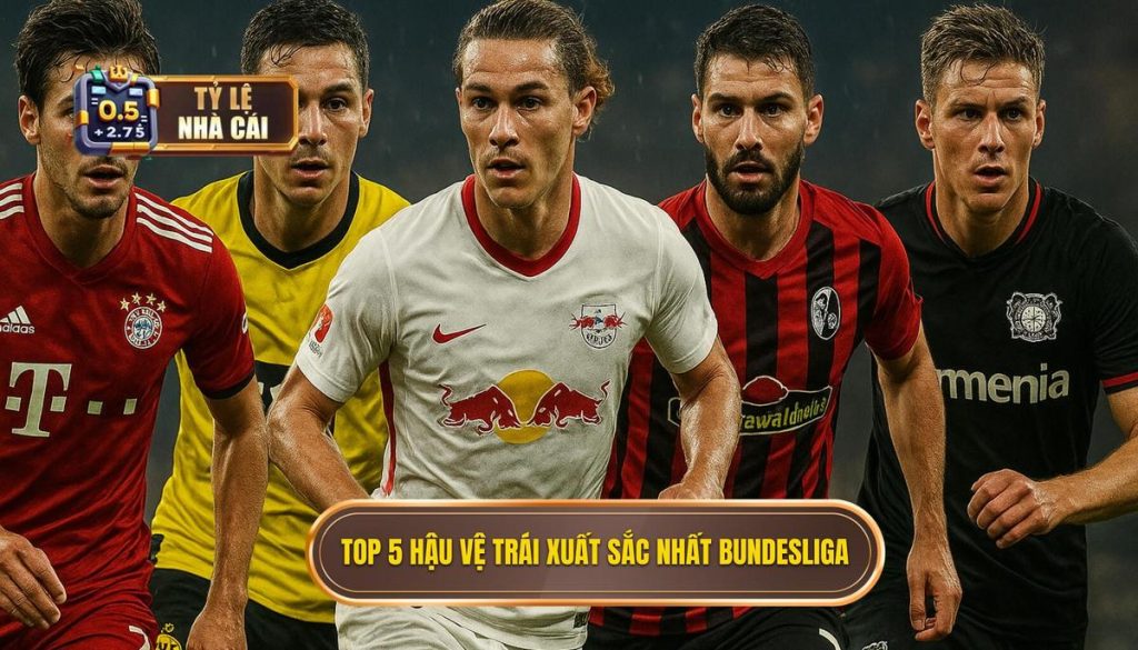 Top 5 hậu vệ trái xuất sắc nhất Bundesliga