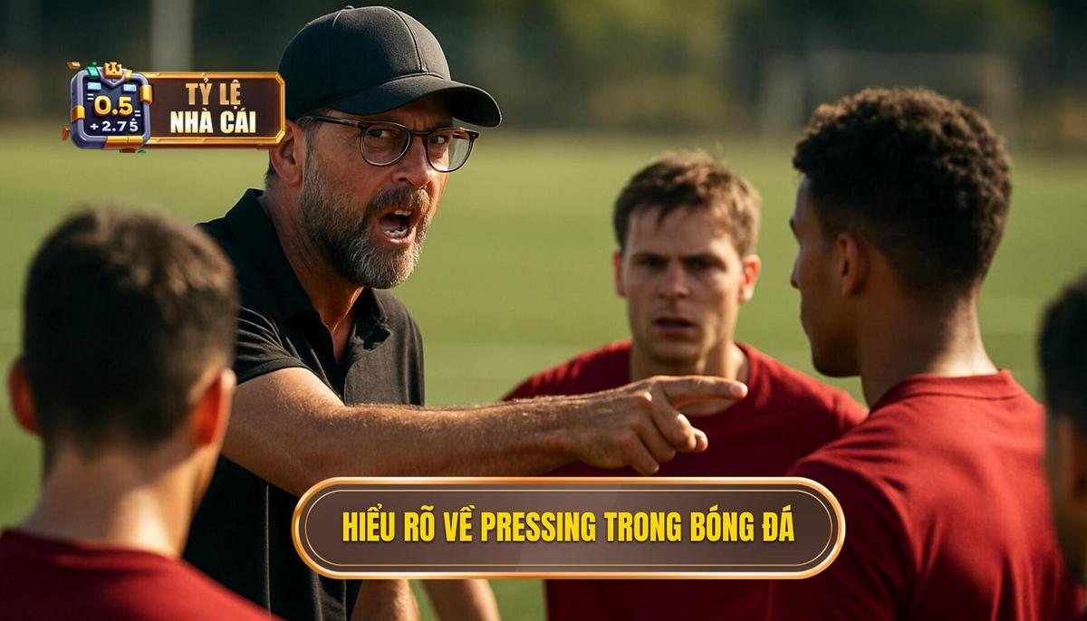 Hiểu rõ bản chất của pressing trong soi kèo bóng đá