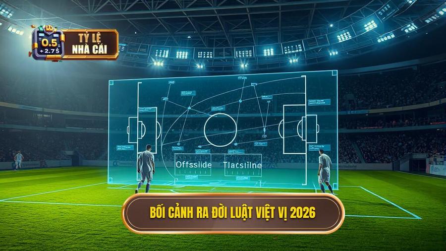 1. Bối cảnh ra đời luật việt vị 2026