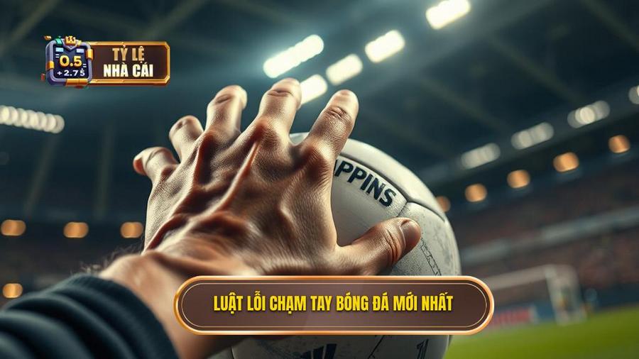 1. Luật lỗi chạm tay bóng đá mới nhất