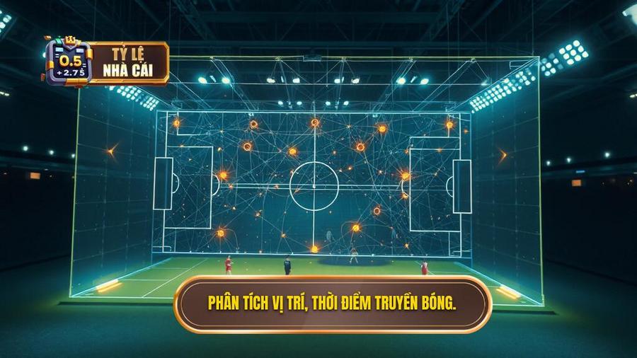 3. Phân tích vị trí, thời điểm truyền bóng.