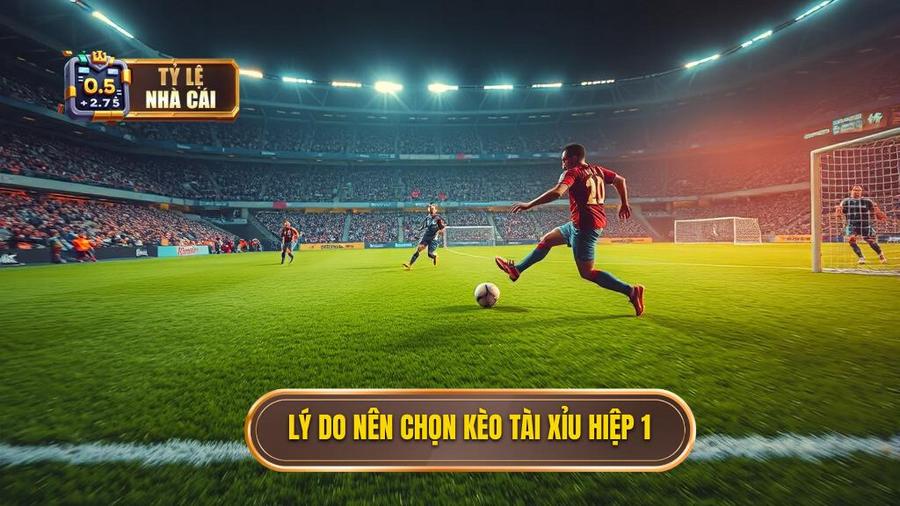 Lý do nên chọn kèo tài xỉu hiệp 1