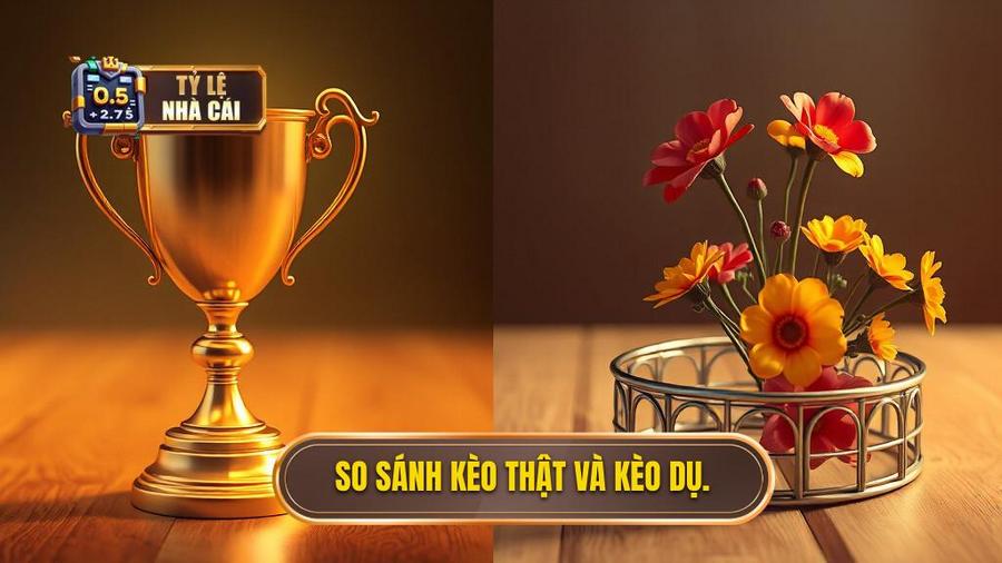 3. So sánh kèo thật và kèo dụ. So sánh kèo thật và kèo dụ