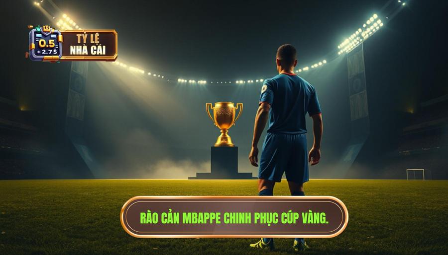 Rào cản Mbappe chinh phục cúp vàng