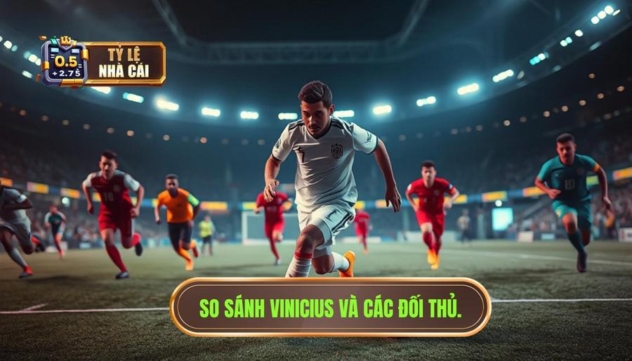 So sánh Vinicius và các đối thủ